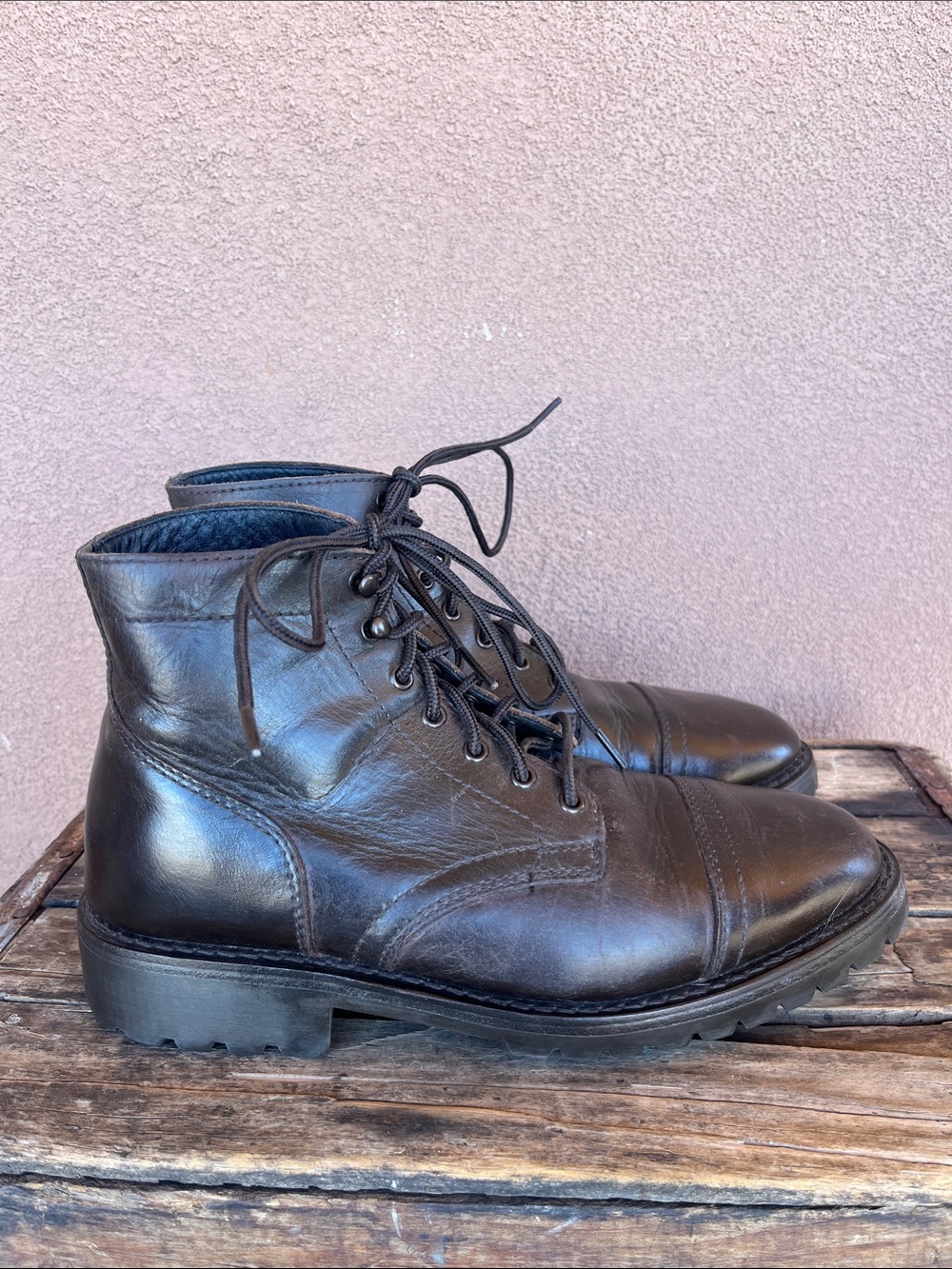 Thursday everyday captain lace up boots